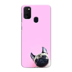 Чехлы с собаками для Samsung Galaxy M21 (VPrint) (Смешная собака)