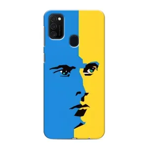 Украинские Чехлы для Samsung Galaxy M21 с картинкой УПА (AlphaPrint) (Степан Бандера)
