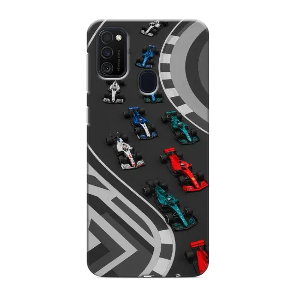 Чехол с принтом «Трасса Ф1» для Samsung Galaxy M21