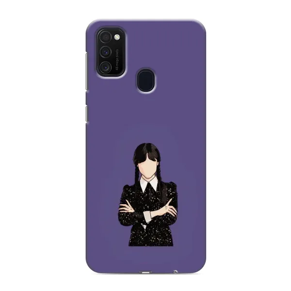 Чохол з принтом «Венздей у чорному» для Samsung Galaxy M21