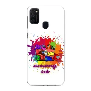 Чехол с принтом «Яркий АмонгАс» для Samsung Galaxy M21