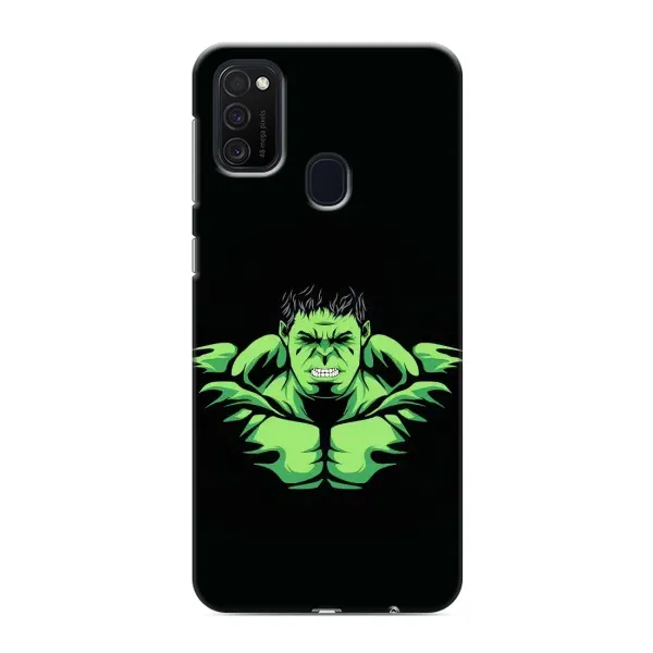 Чехол с принтом «Зелёный Халк» для Samsung Galaxy M21