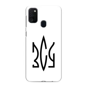 Чохли для Samsung Galaxy M21 Укр. Символіка (AlphaPrint) (ЗСУ герб)