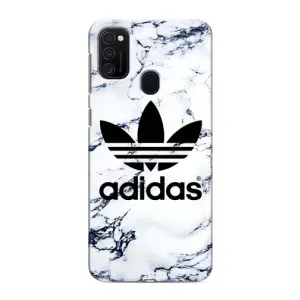 Чохли Адидас для Samsung Galaxy M21s (AlphaPrint) (Адідас на мраморі)