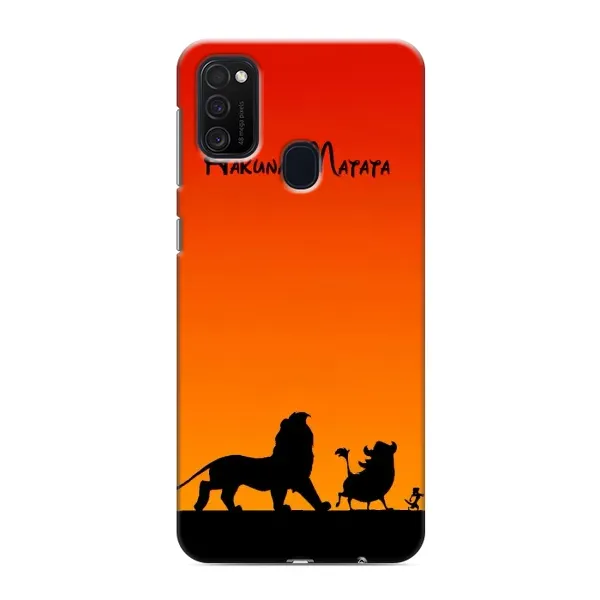 Чохол з принтом «Акуна Матата закат» для Samsung Galaxy M21s