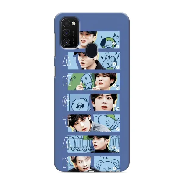 Чехол с принтом «Bangtan» для Samsung Galaxy M21s