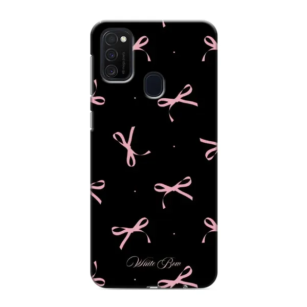 Чехол с принтом «Банты на черном» для Samsung Galaxy M21s