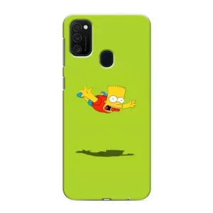Чjхол з Сімпсонами для Samsung Galaxy M21s (VPrint) (Барт Сімпсон)