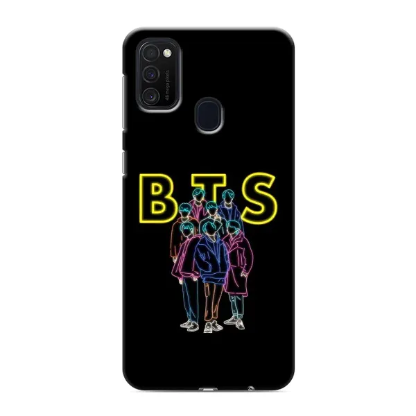 Чехол с принтом «BTS стайл» для Samsung Galaxy M21s