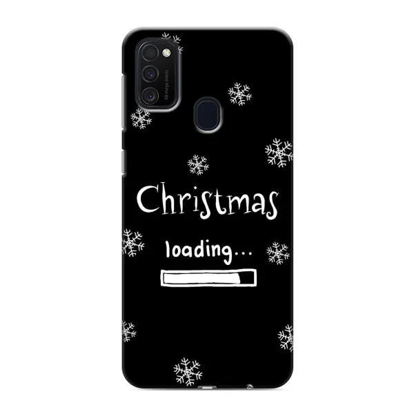 Чохол з принтом «Christmas loading» для Samsung Galaxy M21s
