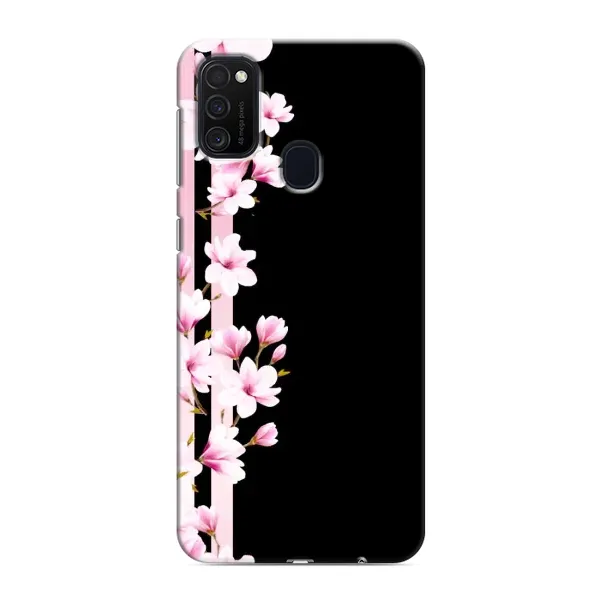 Чохол з принтом «Квіточки» для Samsung Galaxy M21s