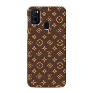 Чехлы Луи Витон для Samsung Galaxy M21s (AlphaPrint - LOUIS VUITTON) (фон LOUIS VUITTON)