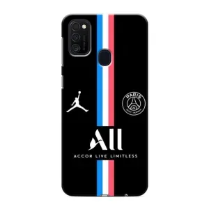 Чохли PSG для Samsung Galaxy M21s (AlphaPrint) (футболка ПСЖ)