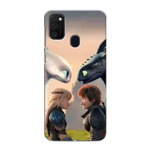 Чохол як приборкати дракона на Samsung Galaxy M21s (Гикавка і Астрід)