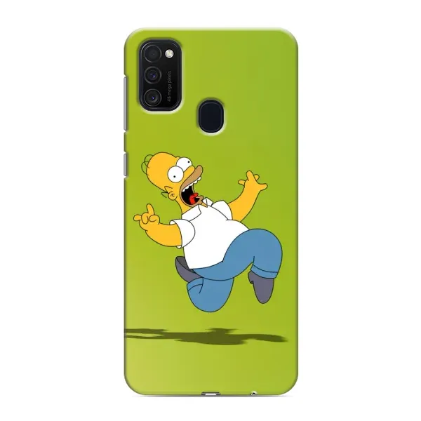 Чехол с принтом «Гомер Симпсон» для Samsung Galaxy M21s