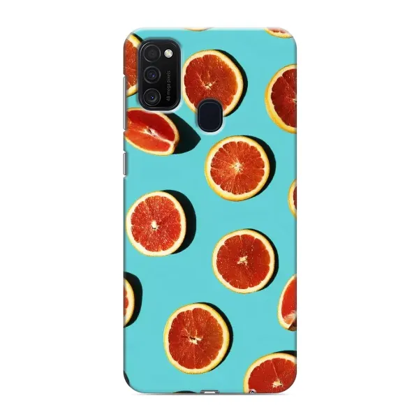 Чохол з принтом «Грейпфрут» для Samsung Galaxy M21s