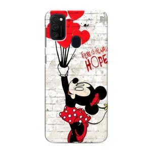 Чохол Disney Mouse Samsung Galaxy M21s (PREMIUMPrint) (Heart Minni)