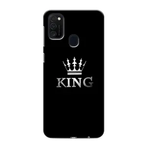 Чохол з Короною Самсунг Гелексі M21s - (AlphaPrint) (KING)