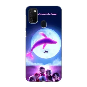 Чехлы BTS для Samsung Galaxy M21s (AlphaPrint) (КИТ BTS)