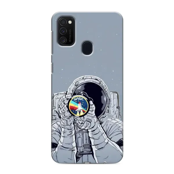Чехол с принтом «Космонавт фото» для Samsung Galaxy M21s Чехол с принтом «Космонавт фото» для Samsung Galaxy M21s