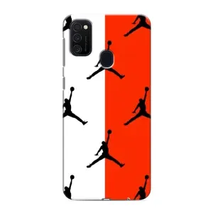 Чохли для Samsung Galaxy M21s - з картинкою JORDAN (AlphaPrint) (Лого Джордан)
