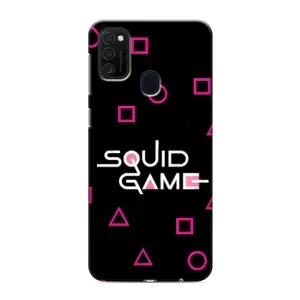 Чохол Гра в кальмара для Samsung Galaxy M21s (Патерн Гра кальмара)