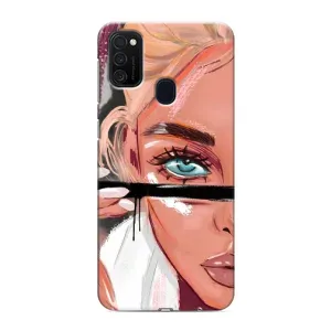 Чохол з друком для Samsung Galaxy M21s - (Мода) (AlphaPrint) (Макіяж)