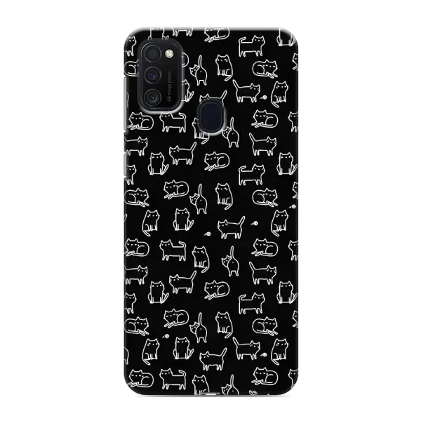 Чехол с принтом «Меленькие котики» для Samsung Galaxy M21s