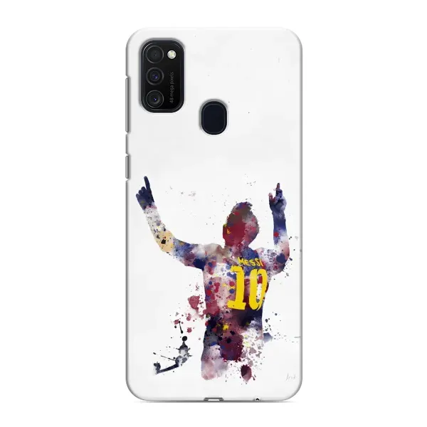 Чохол з принтом «Messi Barca» для Samsung Galaxy M21s