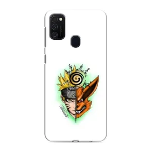 Naruto Anime Чехлы для Самсунг М21s (AlphaPrint) (Наруто Курама)