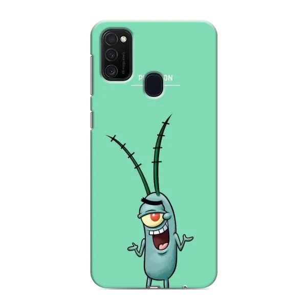 Чехол с принтом «Персонаж Планктон» для Samsung Galaxy M21s