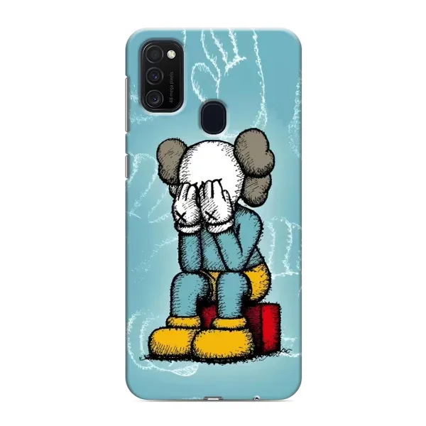 Чехол с принтом «Плач Bearbrick» для Samsung Galaxy M21s