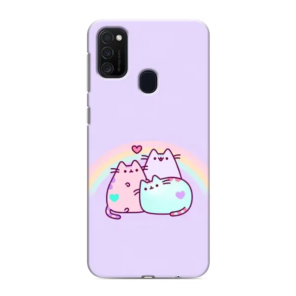 Чехол с принтом «Радужные котики» для Samsung Galaxy M21s Чехол с принтом «Радужные котики» для Samsung Galaxy M21s