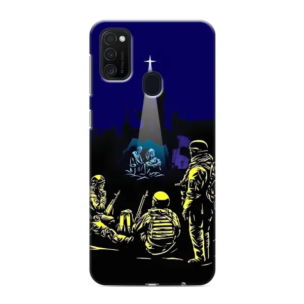 Чохол з принтом «Різдво в Україні» для Samsung Galaxy M21s