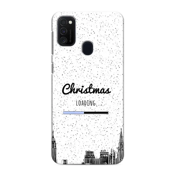 Чохол з принтом «Різдво завантажується» для Samsung Galaxy M21s