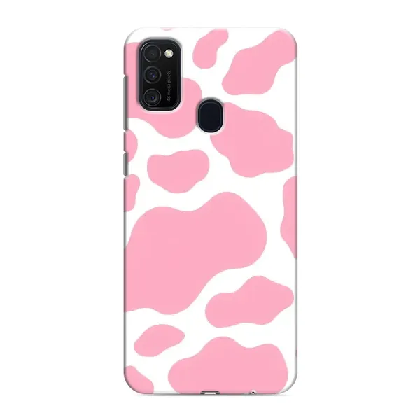 Чохол з принтом «Рожевий принт» для Samsung Galaxy M21s
