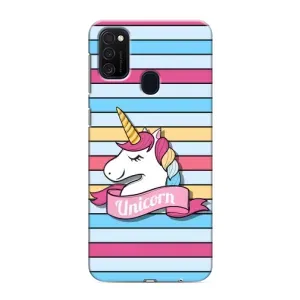 Чохол для Самсунг Гелексі M21s - (Єдинорожки - Новинки) (AlphaPrint) (Unicorn)