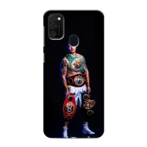 Чохол з картинкою Олександр Усик для Samsung Galaxy M21s (Усик з поясами)