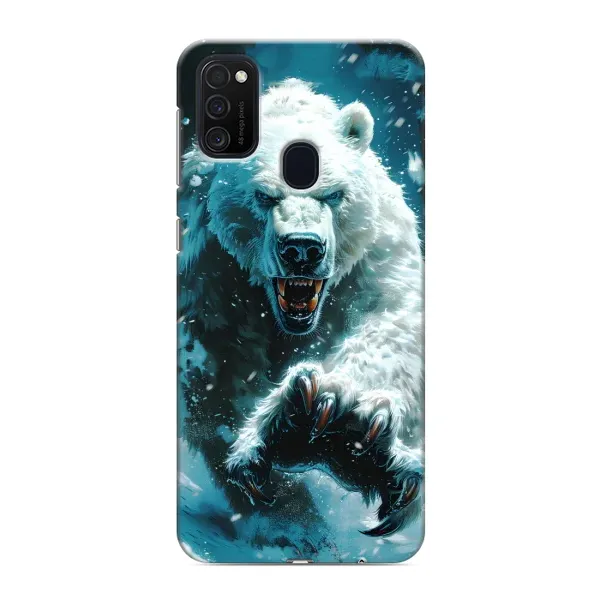 Чохол з принтом «Полярний ведмідь» для Samsung Galaxy M21s
