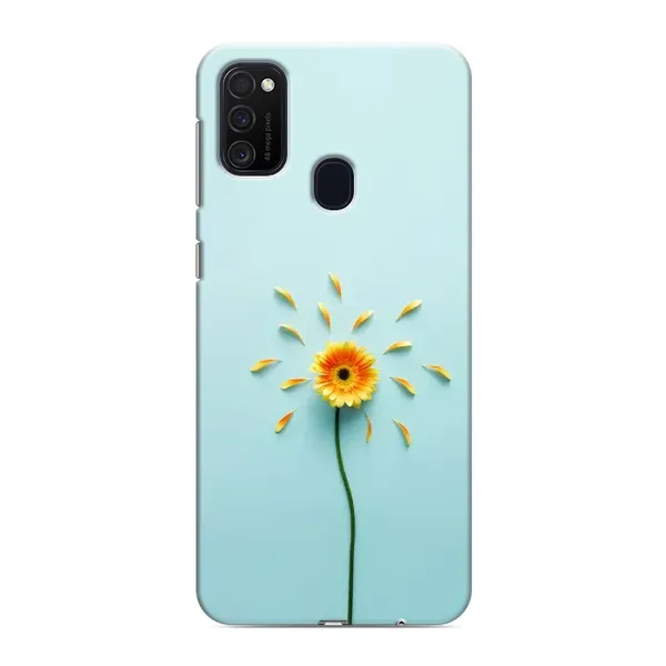 Чохол з принтом «Жовта квітка» для Samsung Galaxy M21s