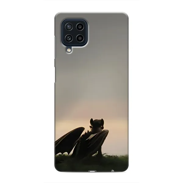 Чехол с принтом «Беззубик» для Samsung Galaxy M22