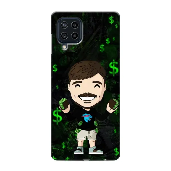 Чехол с принтом «Блогер Beast» для Samsung Galaxy M22