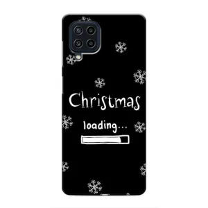 Рождественские, Праздничные Чехлы для Самсунг М22 (Christmas loading)
