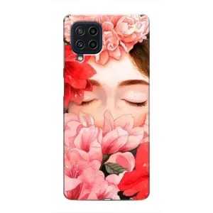 Чехлы (ART) Цветы на Samsung Galaxy M22 (VPrint) (Очі в квітах)