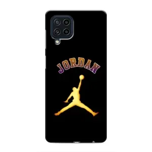 Чехлы для Samsung Galaxy M22 - с картинкой JORDAN (AlphaPrint) (Jordan Gold)