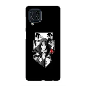 Чехлы на тему: Итачи Учиха для Samsung Galaxy M22 (AlphaPrint) (коллаж Итачи)