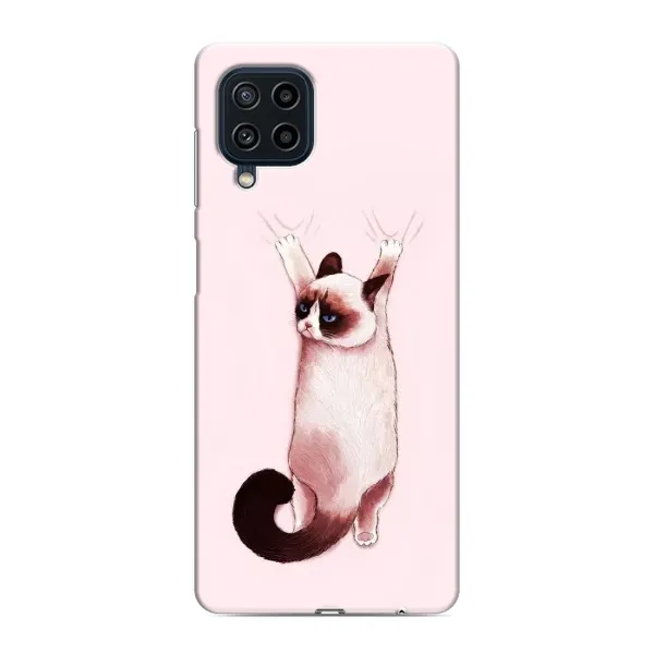 Чехол с принтом «Котик падает» для Samsung Galaxy M22 Чехол с принтом «Котик падает» для Samsung Galaxy M22