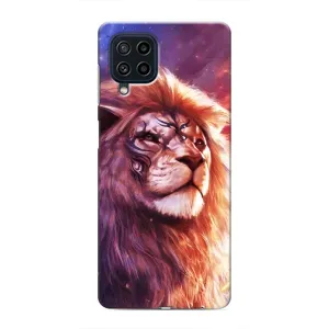 Чохол з картинкою ЛЕВ для Samsung Galaxy M22 (VPrint) (Красочний Лев)
