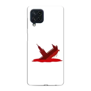 Чехол с принтом (Русский корабль...) для Самсунг М22 (AlphaPrint) (Кремлевский Корабль)