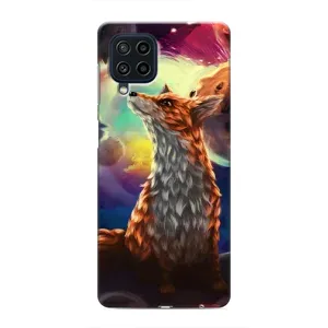 Чохли з картинкою Лисичка для Samsung Galaxy M22 (VPrint) (Лисичка в космосі)